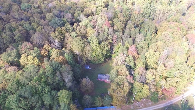 aerial view with a view of trees
