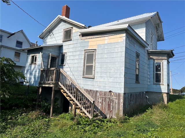 view of rear view of house