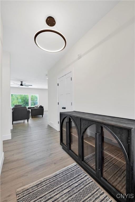 LOT58 Chillingham Way, Lysander, NY 13027 - corridor with light wood-style floors and baseboards