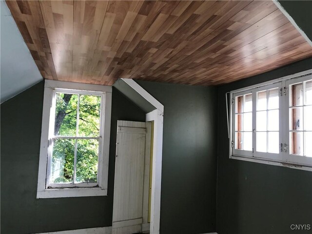 6179 State Highway 29a, Stratford, NY 13329 - additional living space featuring wooden ceiling and lofted ceiling