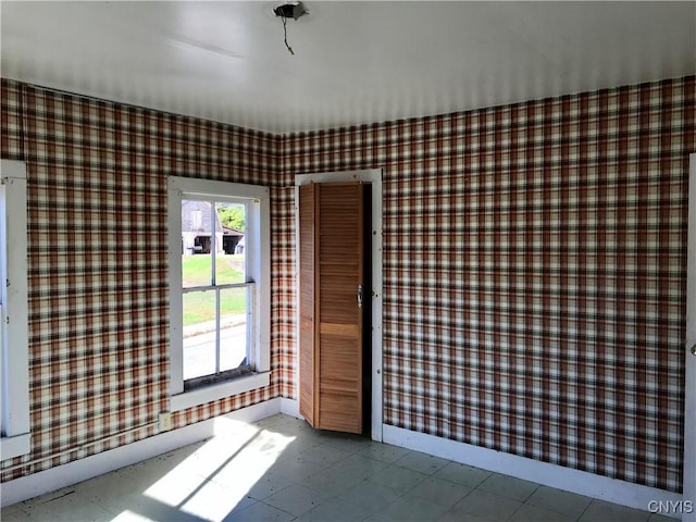 6179 State Highway 29a, Stratford, NY 13329 - empty room featuring wallpapered walls