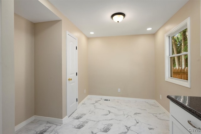 view of laundry room