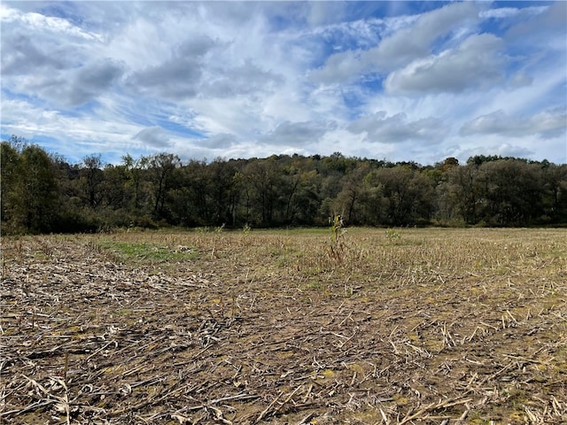 view of nature with a rural view