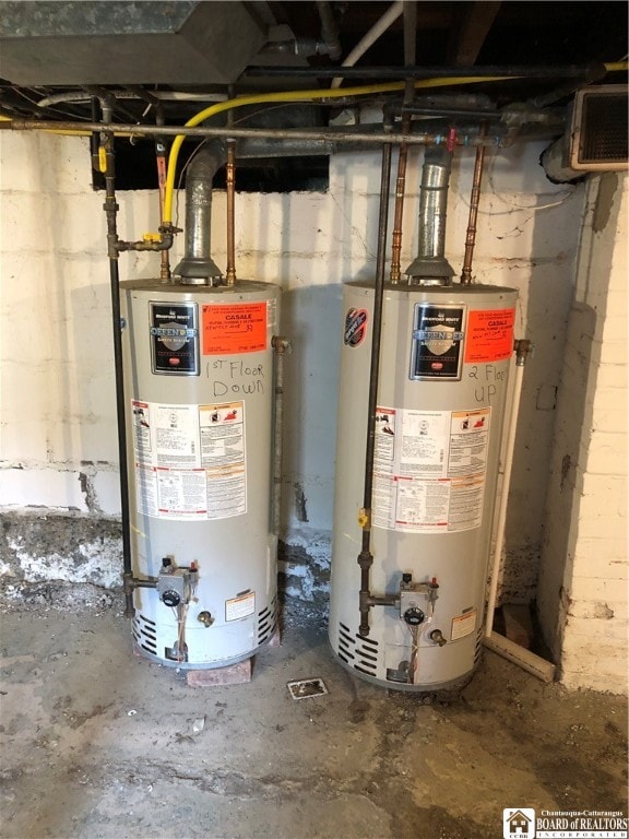 utilities with water heater