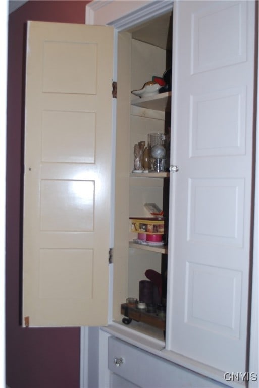 view of pantry