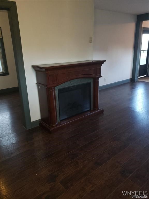 room details with wood-type flooring