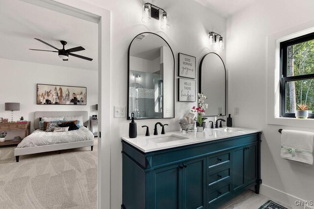LOT68 Stoney Pond Way, Lysander, NY 13027 - bathroom with ceiling fan and vanity