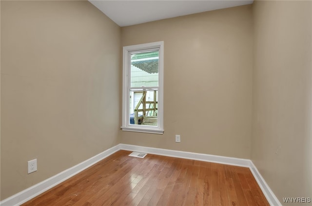 767 W Ave, Buffalo, NY 14213 - unfurnished room featuring wood-type flooring and baseboards