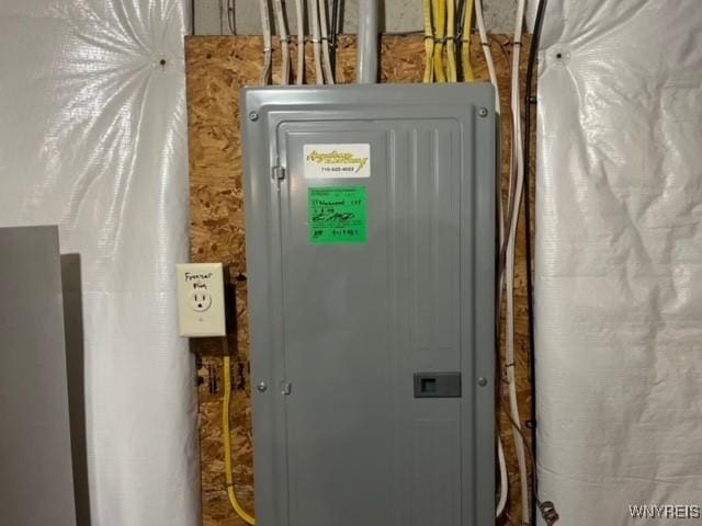 utilities with electric panel