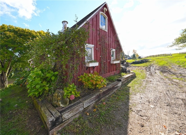 view of side of home