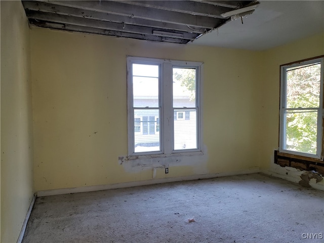 view of empty room