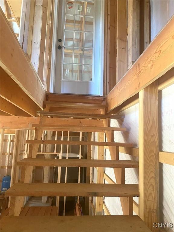 6197 Windfall Rd, Angelica, NY 14813 - view of staircase
