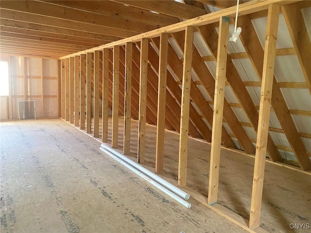 6197 Windfall Rd, Angelica, NY 14813 - view of unfinished attic