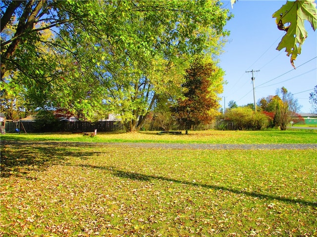 view of yard