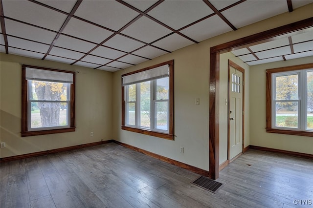 interior space featuring light hardwood / wood-style flooring