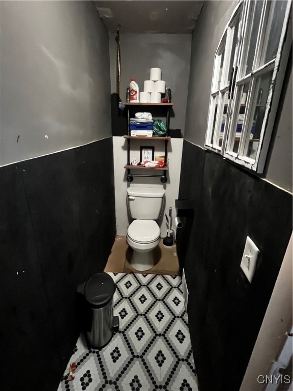 bathroom with toilet