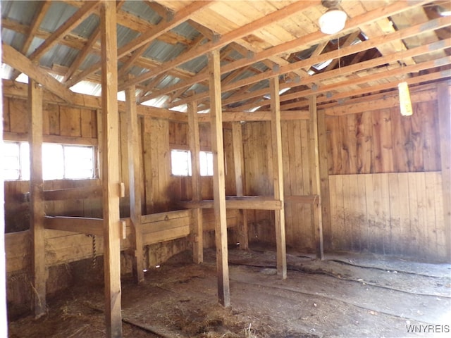 view of stable