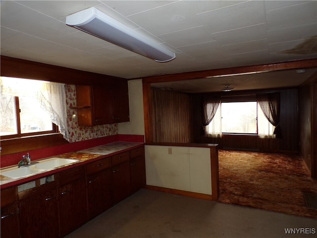 kitchen featuring sink