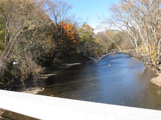 view of water feature