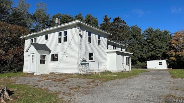 view of property exterior