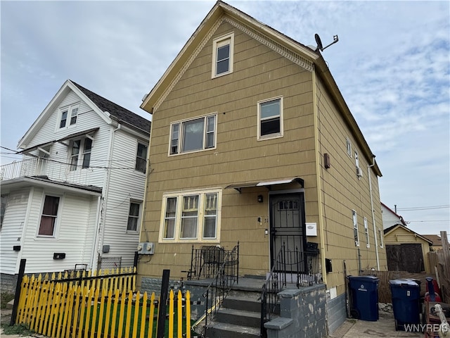 view of rear view of house