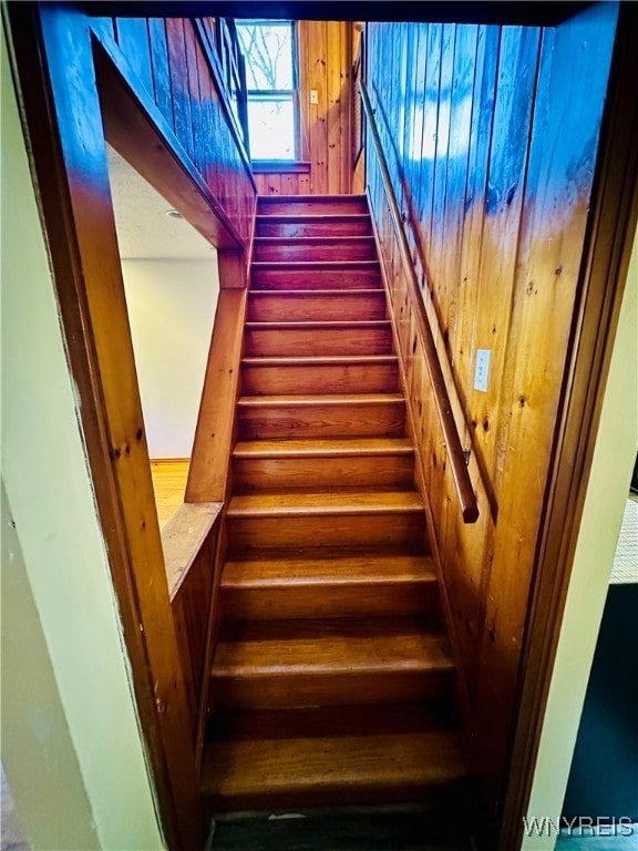 view of staircase