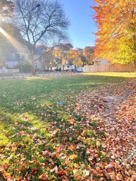 view of yard