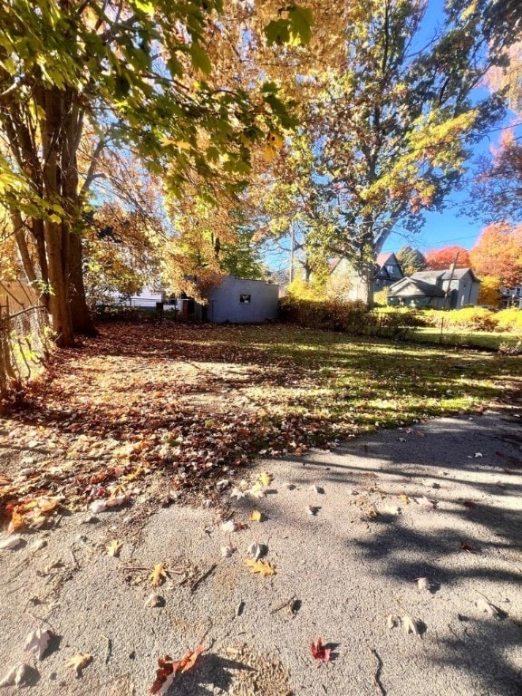 view of yard