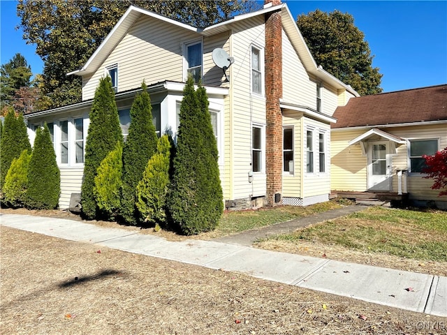 view of side of home