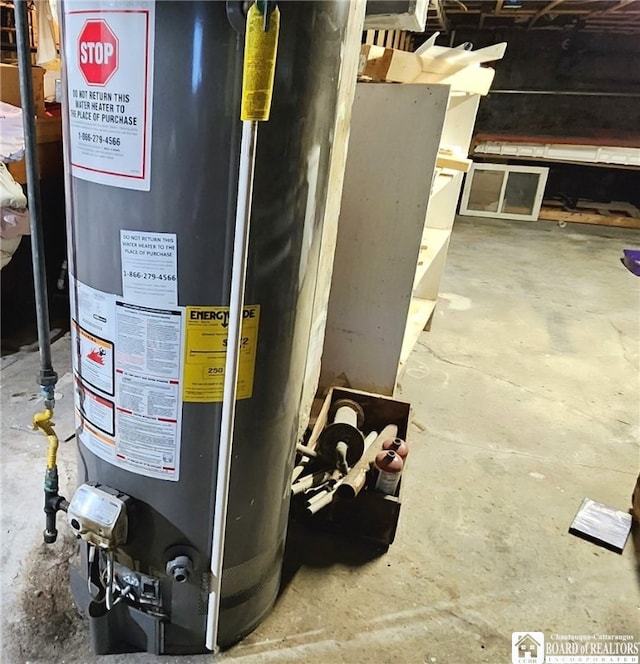 utilities with gas water heater