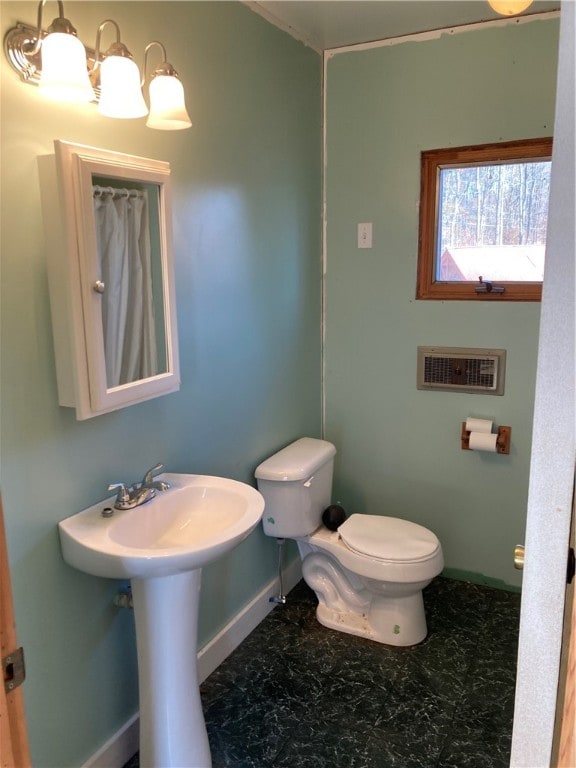 bathroom with toilet