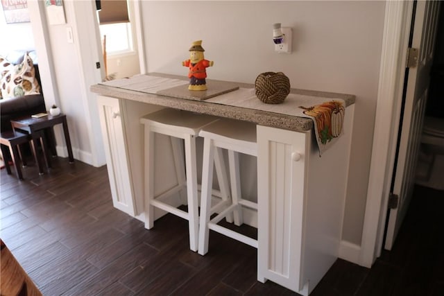1323 Crystal Lake Rd, Deposit, NY 13783 - detailed view of wood finished floors and baseboards