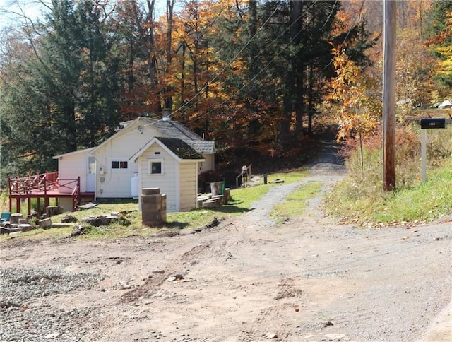 1323 Crystal Lake Rd, Deposit, NY 13783 - view of road