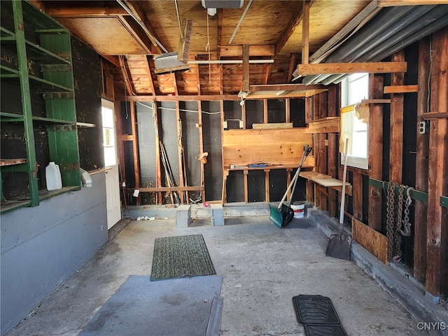 miscellaneous room with a wealth of natural light