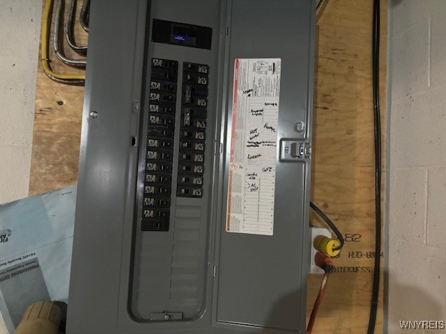 utilities with electric panel