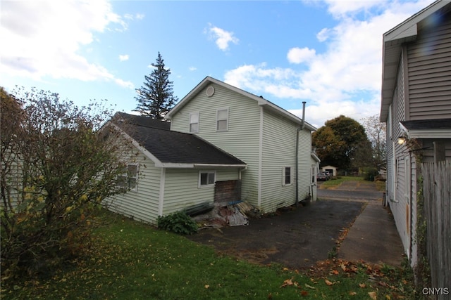 view of rear view of house