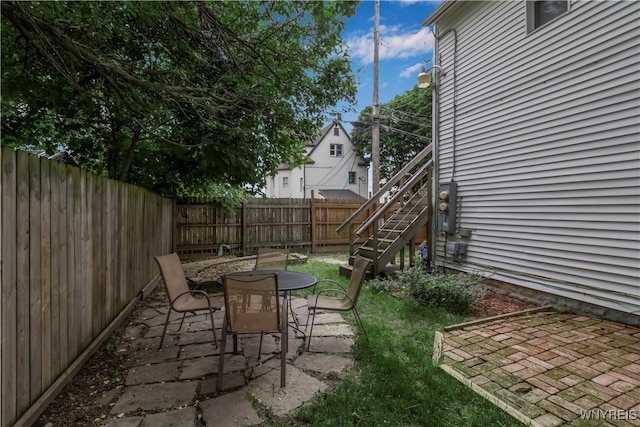 view of patio