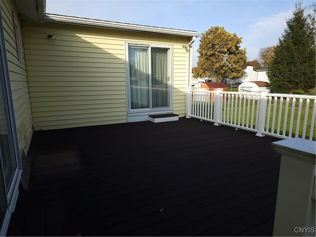 view of deck