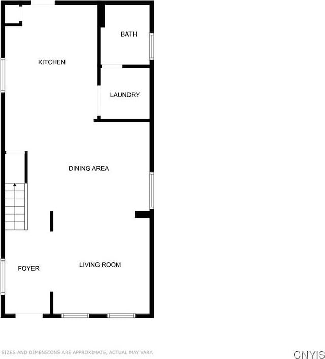 26 W 2nd St, Oswego-City, NY 13126 - floor plan / room layout