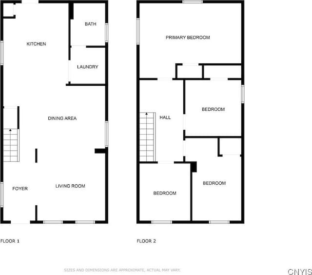 26 W 2nd St, Oswego-City, NY 13126 - floor plan / room layout