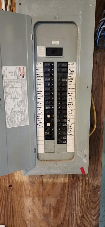 utilities with electric panel