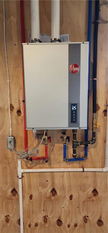 utilities with water heater