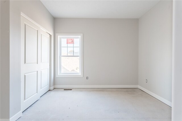 view of unfurnished bedroom