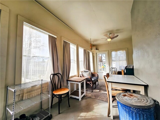 42 Pine Cir, Big Flats, NY 14845 - sunroom / solarium featuring french doors and concrete flooring