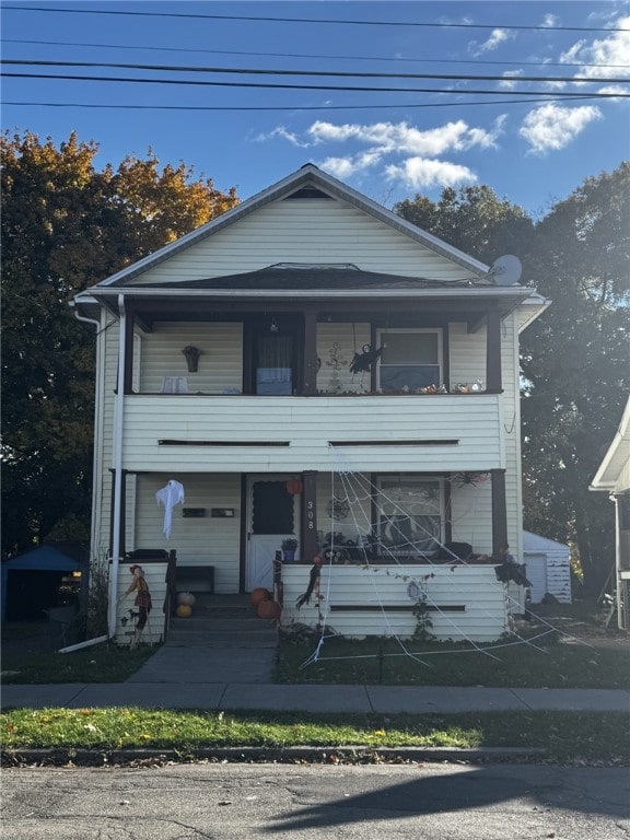 front of property with covered porch