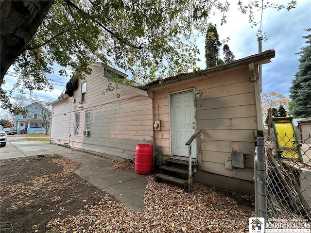 view of rear view of house