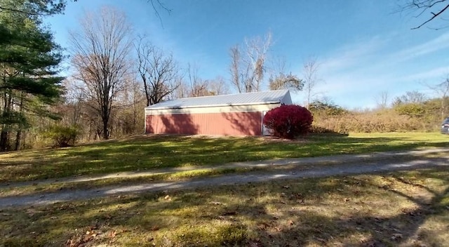 399 Fire Lane 34, Moravia, NY 13118 - view of pole building featuring a yard