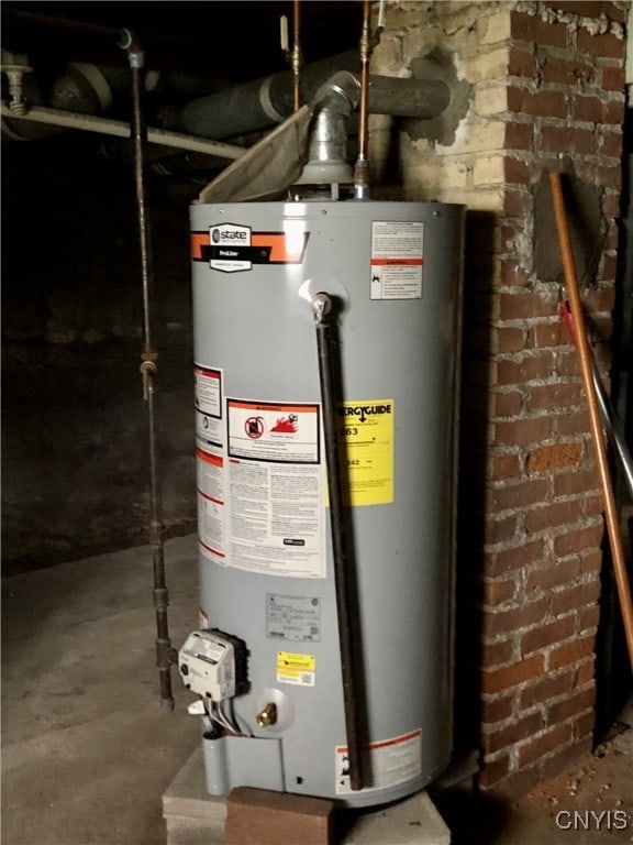 utilities with gas water heater