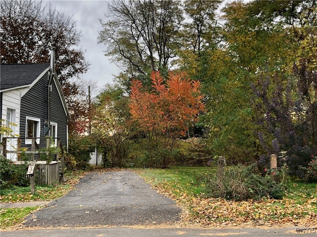 view of side of property