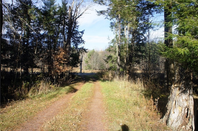 view of road